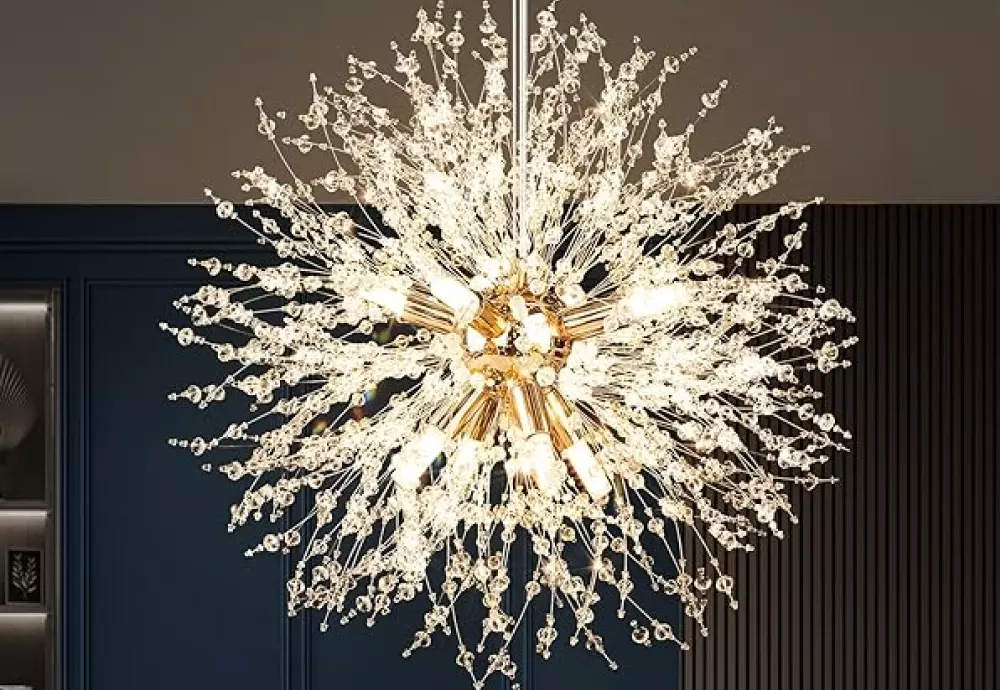 modern crystal chandelier for living room