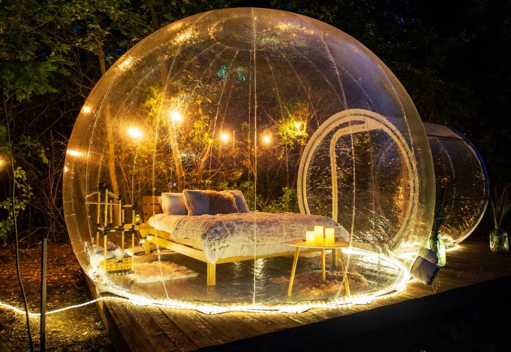 lawn bubble tent